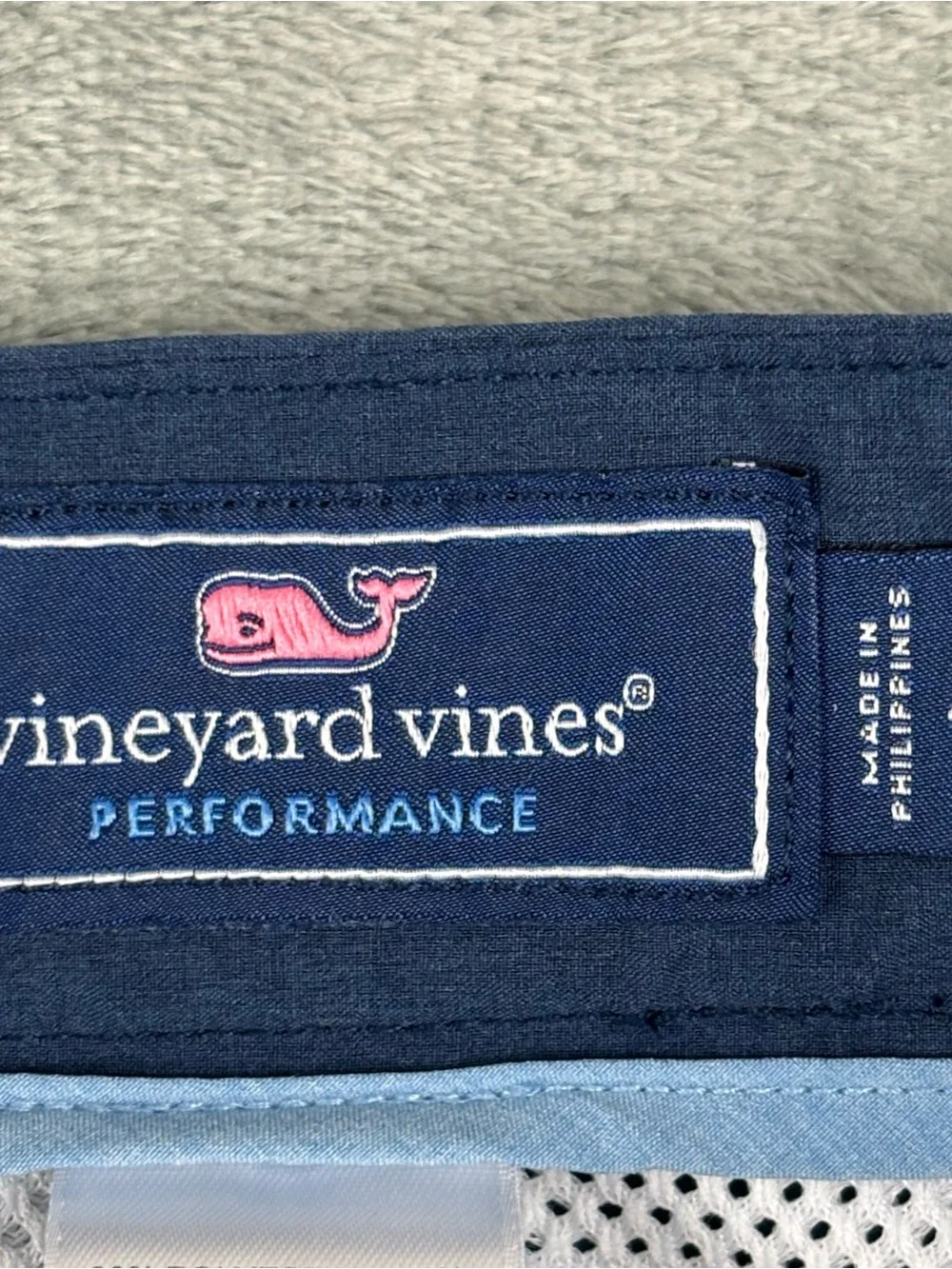 Vineyard Vines Shorts Mens 40 Blue Stretch Performance Breaker‎ Stretch